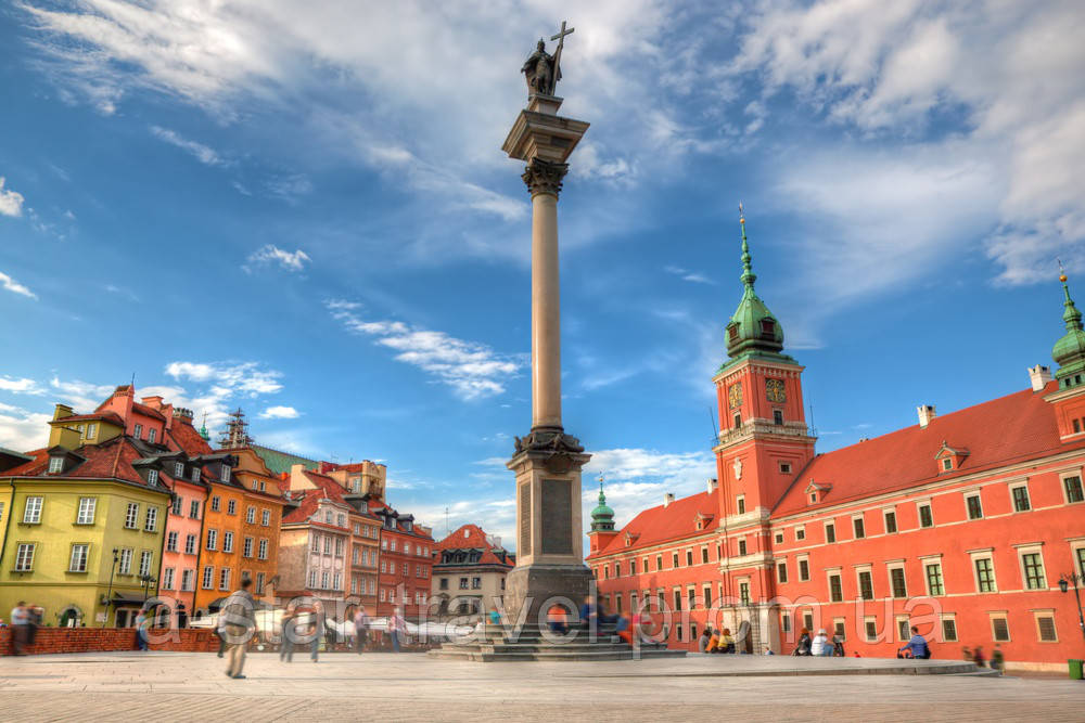 Экскурсионный тур в Европу "Звёздная пара: Варшава + Краков"