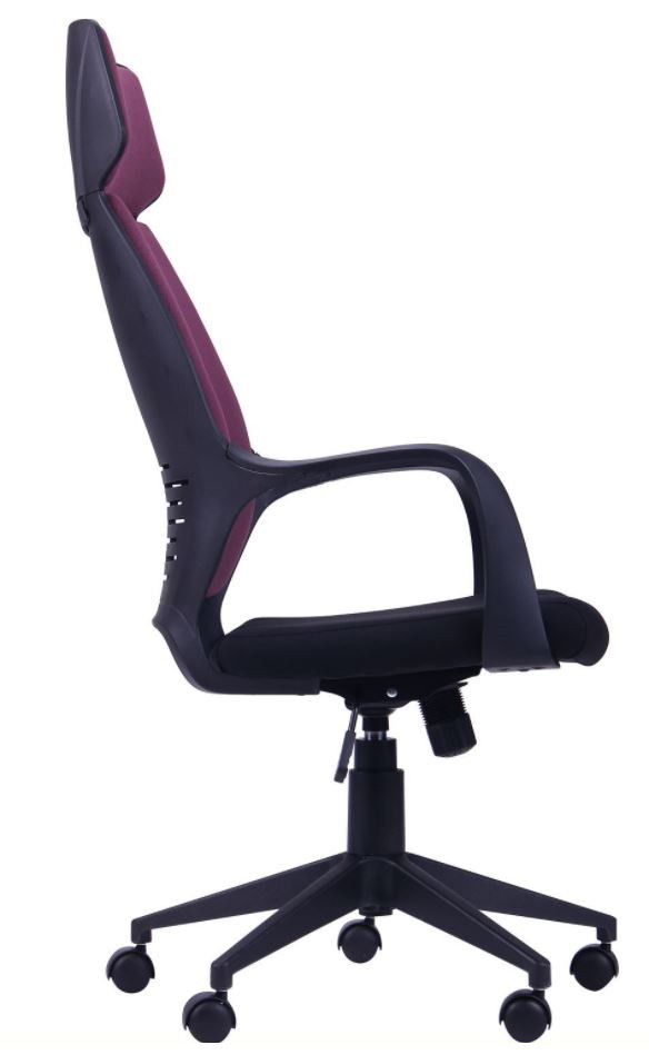 Кресло Concept черный, тк. пурпурный (Фото 3)