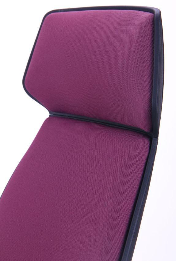 Кресло Concept черный, тк. пурпурный (Фото 6)