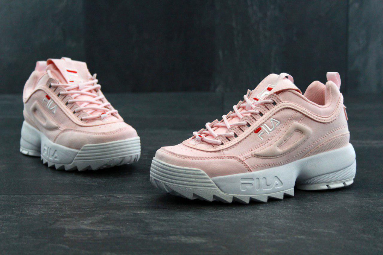 fila disruptor 2 pink and blue