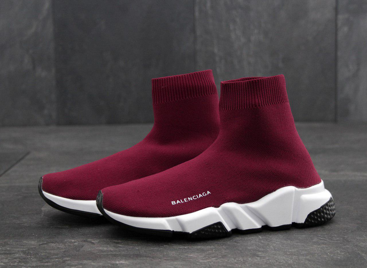 Shop Balenciaga Speed Trainer Wine Red | UP TO 59% OFF