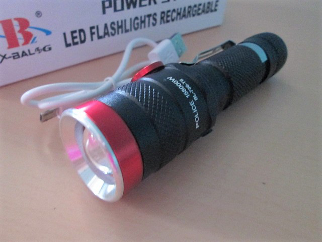 

Фонарь zum POLICE USB 158000W BL-736-T6