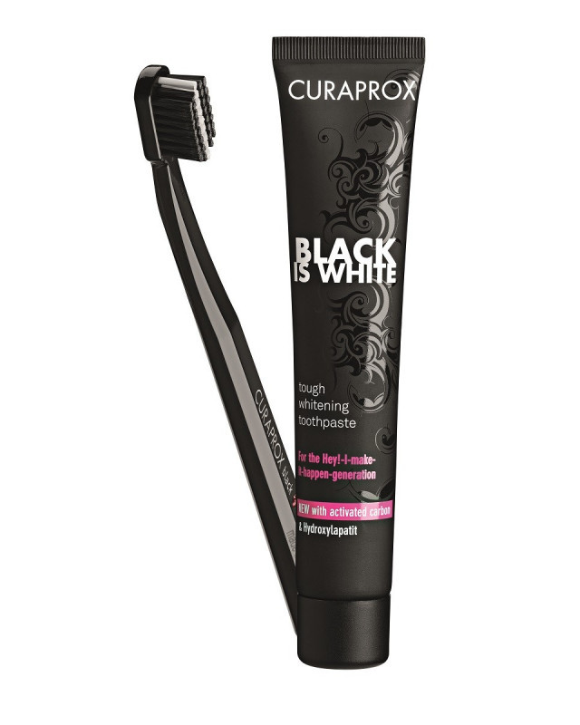 Curaprox pasta black is white opinie