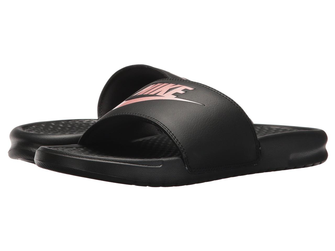 

Сандали/Вьетнамки (Оригинал) Nike Benassi JDI Slide Black/Rose Gold