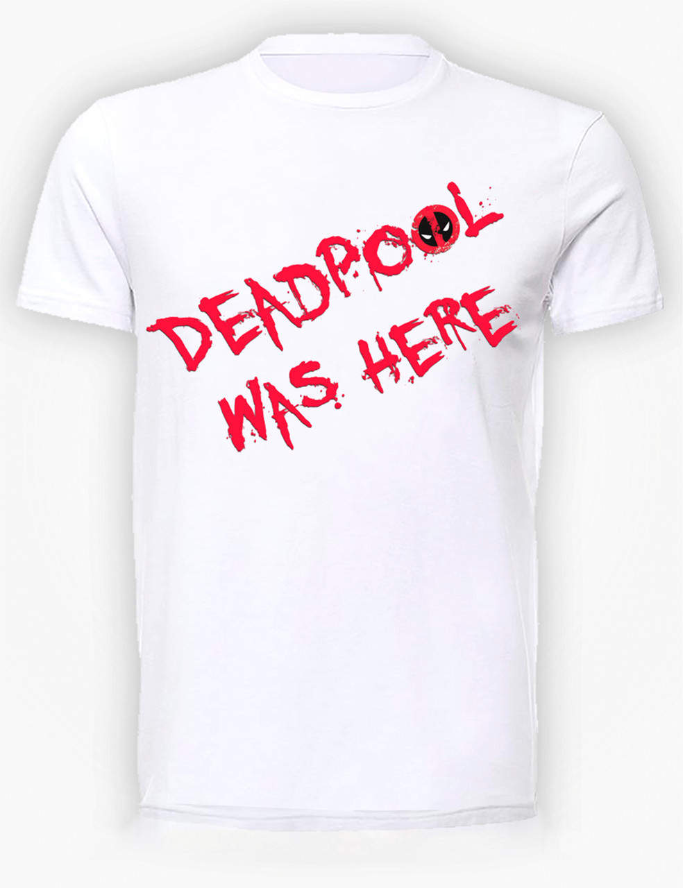 

Футболка мужская GeekLand Дэдпул Deadpool was here DP.01.042