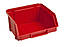 Стелаж з ящиками для метизів ART18-153 ЖЧК /дешеві пластикові ящики,коробки для метизів Енергодар, фото 3