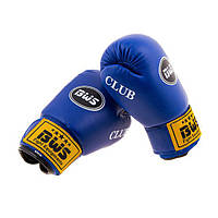 Боксерские перчатки CLUB BWS FLEX 4oz синий. Распродажа! Оптом и в розницу!