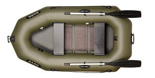 Човен BARK B-230, Двомісний Надувний ПВХ Гребний Гумовий Барк Б-230, Рейковий килимок, полуторка, фото 2