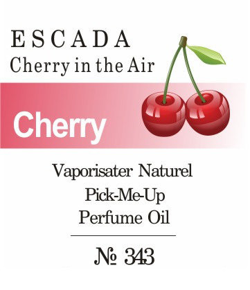 

Парфюмерный концентрат для женщин 343 «Cherry in the Air Escada»