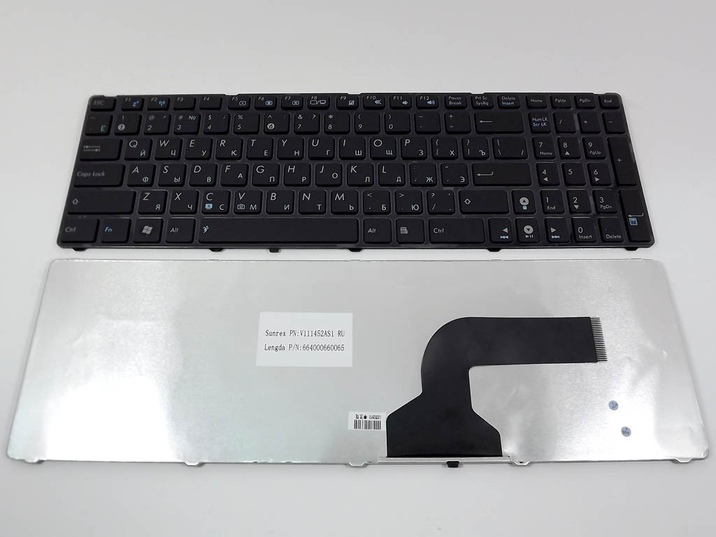 Клавіатура до ноутбука ASUS K52, A52, X52, K53, A53, A72, K72, K73, G6