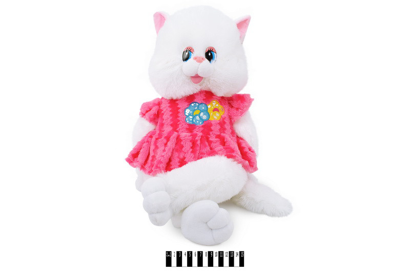 Мягкая игрушка Котик в платье M-ZY1089\50,  50 смНет в наличии