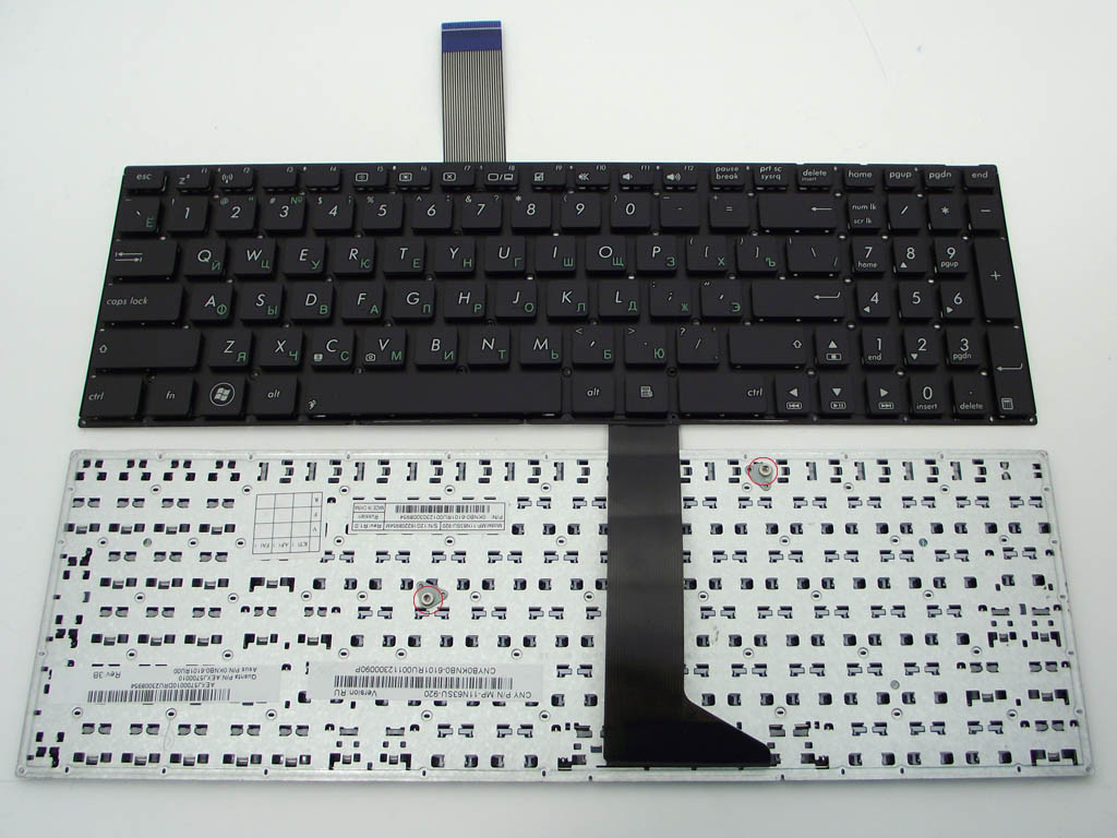 Клавіатура до ноутбука ASUS X501, X501A, X501U, S501, S501A, S501U, X5