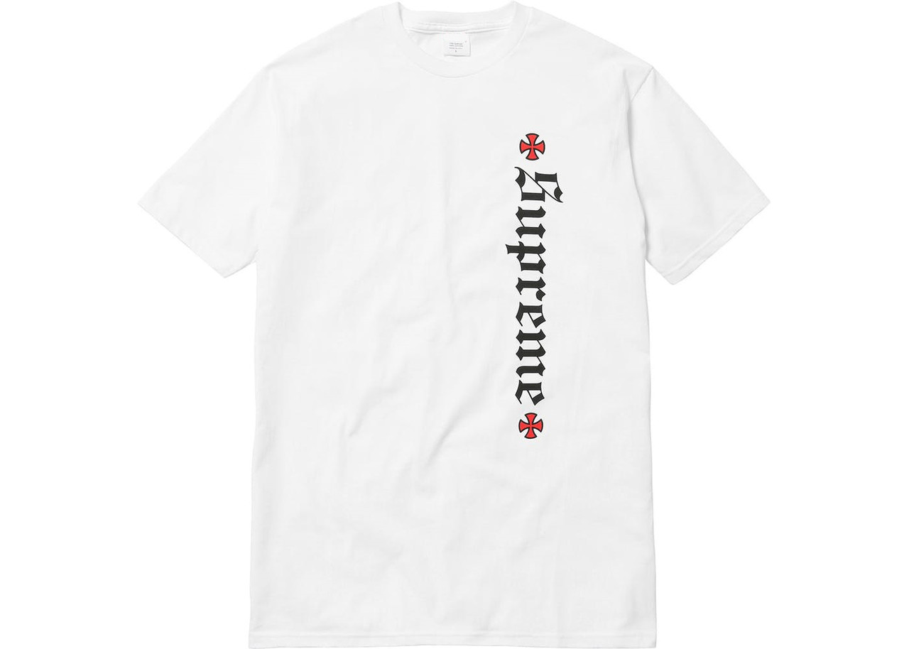 

Футболка Supreme / Independent Old English Tee белая, унисекс (мужская, женская, детская)