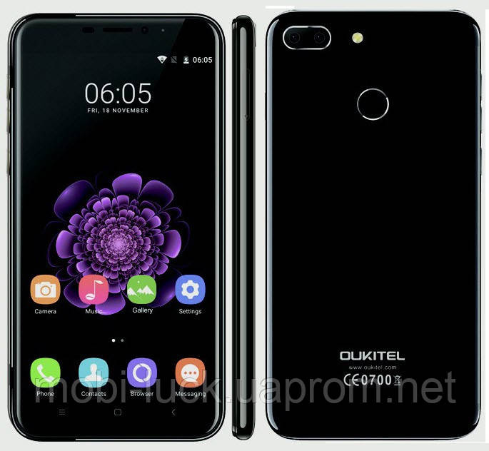 

Выгодный смартфон Oukitel U20 Plus 2 сим,5,5 дюйма,4 ядра,16 Гб,13 Мп,3300 мА/ч., Разные цвета