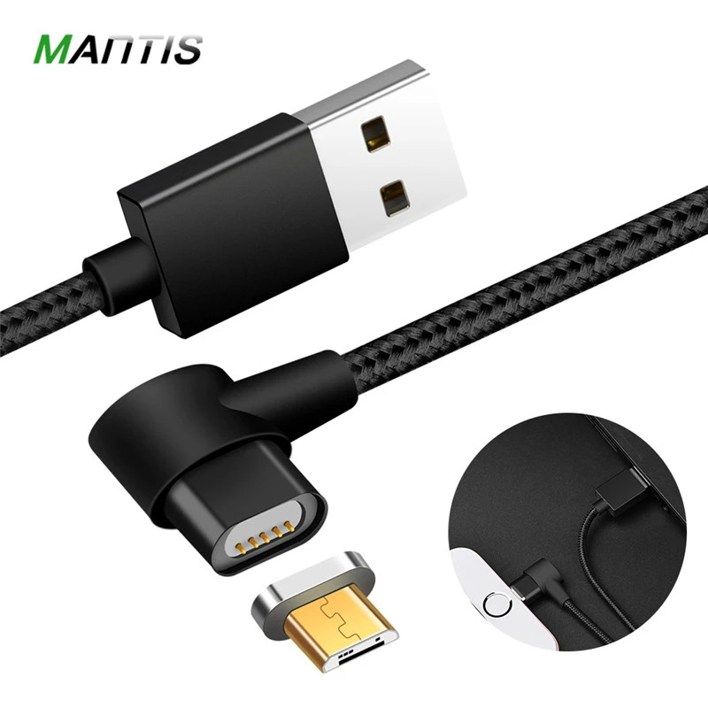 Mantis магнитный кабель Micro-USB угловой. Черный. Лучшее качество!, цена  280 грн., купить Долина — Prom.ua (ID#649562065)