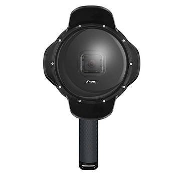 Подводный бокс DOME PORT от SHOOT для камер GoPro Hero 5, 6, 7 - (20 см - с блендой) v. 2 (код № XTGP376B)