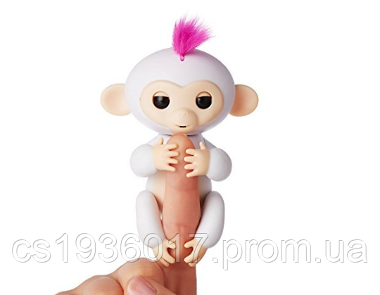 

Интерактивная обезьянка Софи WowWee Fingerlings Baby Monkey Sophie Оригинал США, Белый