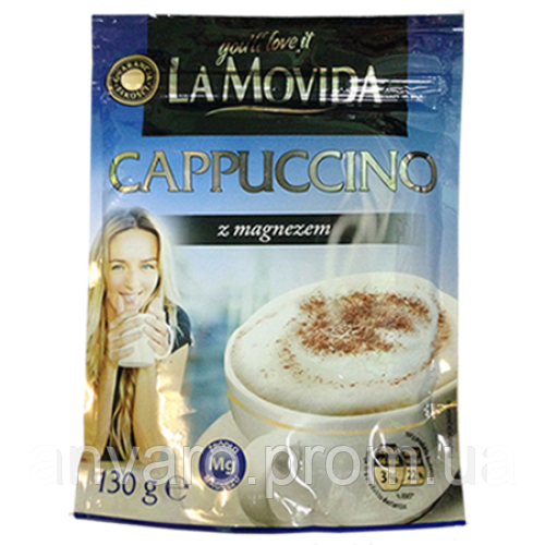 

Капучіно з магнієм La Movida 130g (14шт/ящ)