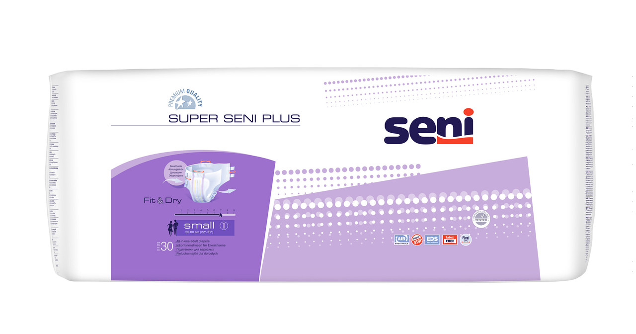 

Подгузники Super Seni Plus Smol 30шт.