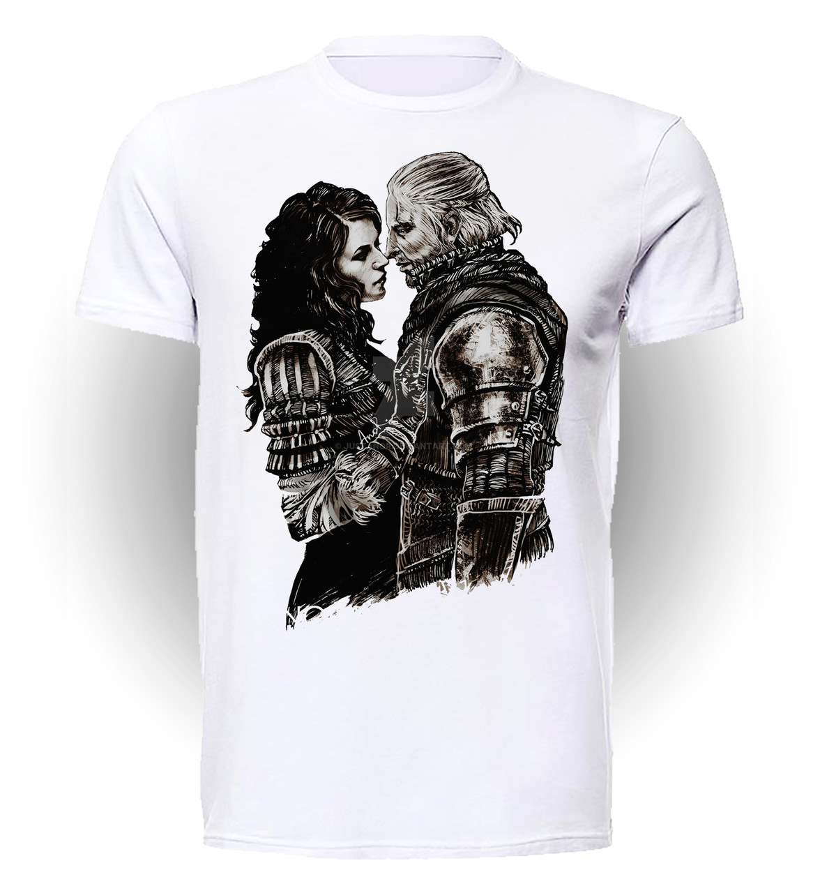 

Футболка GeekLand Ведьмак The Witcher yennefer and geralt WC.01.23