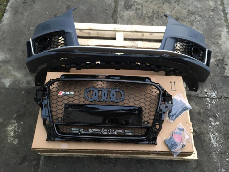 

Передний бампер RS3 Audi A3 2012+ (hatchback)