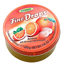 Леденцы (конфеты) Woogie Fine Drops (мелкие капли)  апельсиновый вкусАвстрия 200г