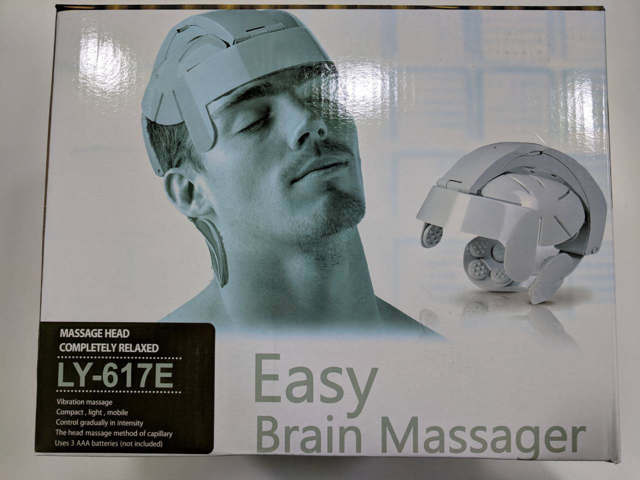 

Массажный шлем для головы массажер Easy Brain Massager LY-617E