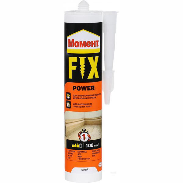 

Клей монтажний Момент Power Fix 400 г