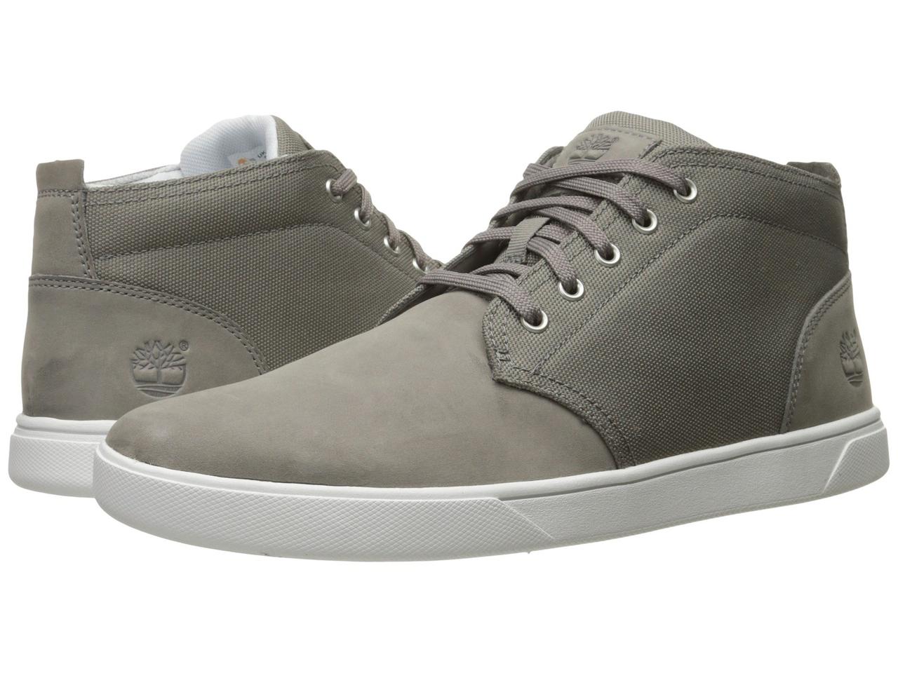 

Кроссовки/Кеды (Оригинал) Timberland Groveton Leather and Fabric Chukka Medium Grey Nubuck
