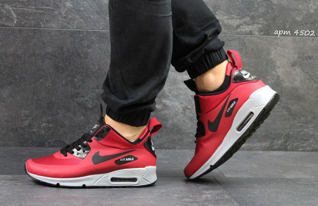 nike air max 90 mid winter red