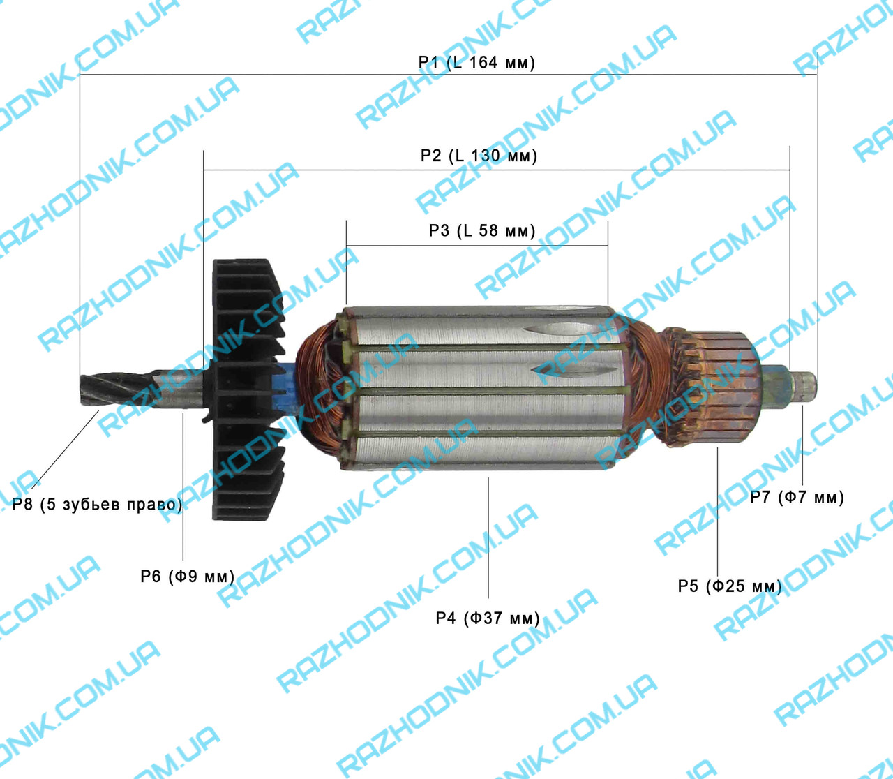 

Якорь на перфоратор STURM-RH2585/RH2511E