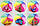 Женский зонт полуавтомат "rainbow" от фирмы "SL", фото 8