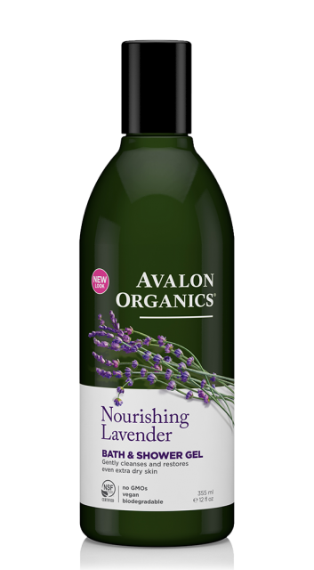 

Гель для ванны и душа с глицерином «Лаванда» Avalon Organics (США)