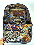 Джинсовий рюкзак КІСС 3, фото 4