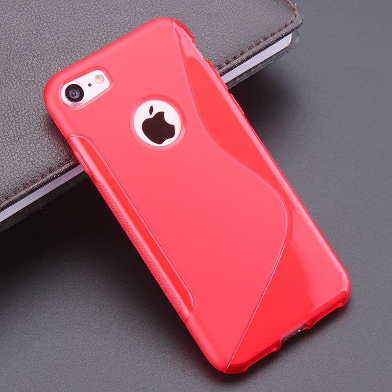 Чехол Apple Iphone 8 силикон S-LINE красныйНет в наличии