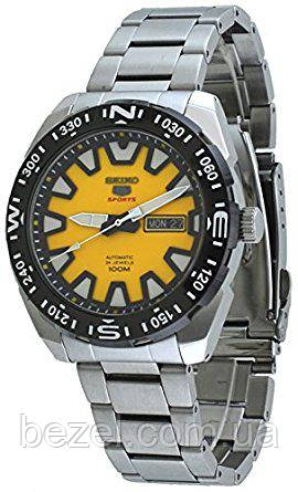 

Мужские часы Seiko 5 Automatic Sport Yellow Dial-SRP745K1