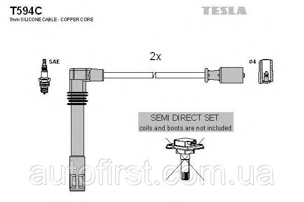 

Tesla T594C Высоковольтные провода Audi, VW