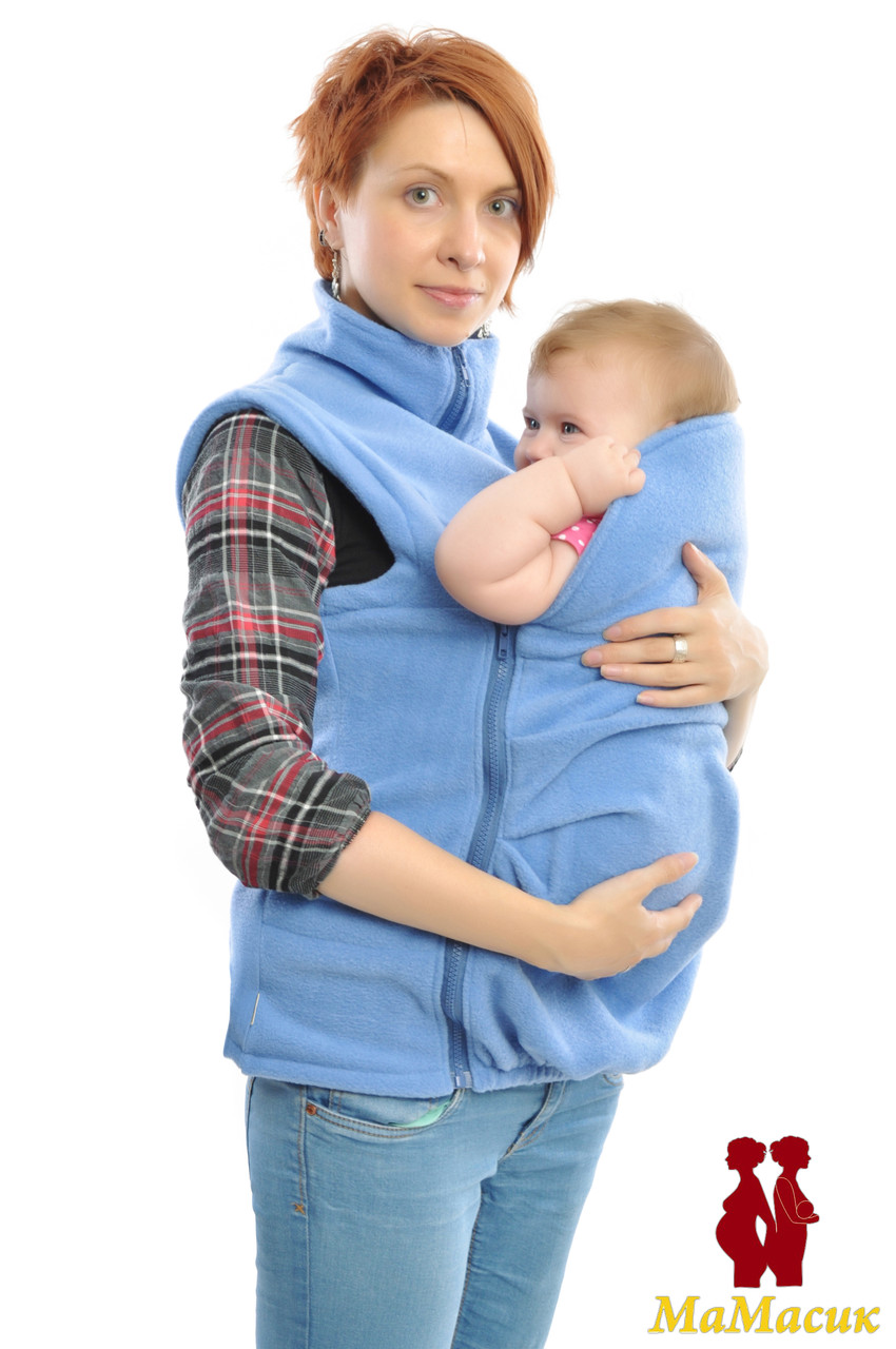 

Демисезонная куртка-жилетка 2в1: беременность, слингоношение
