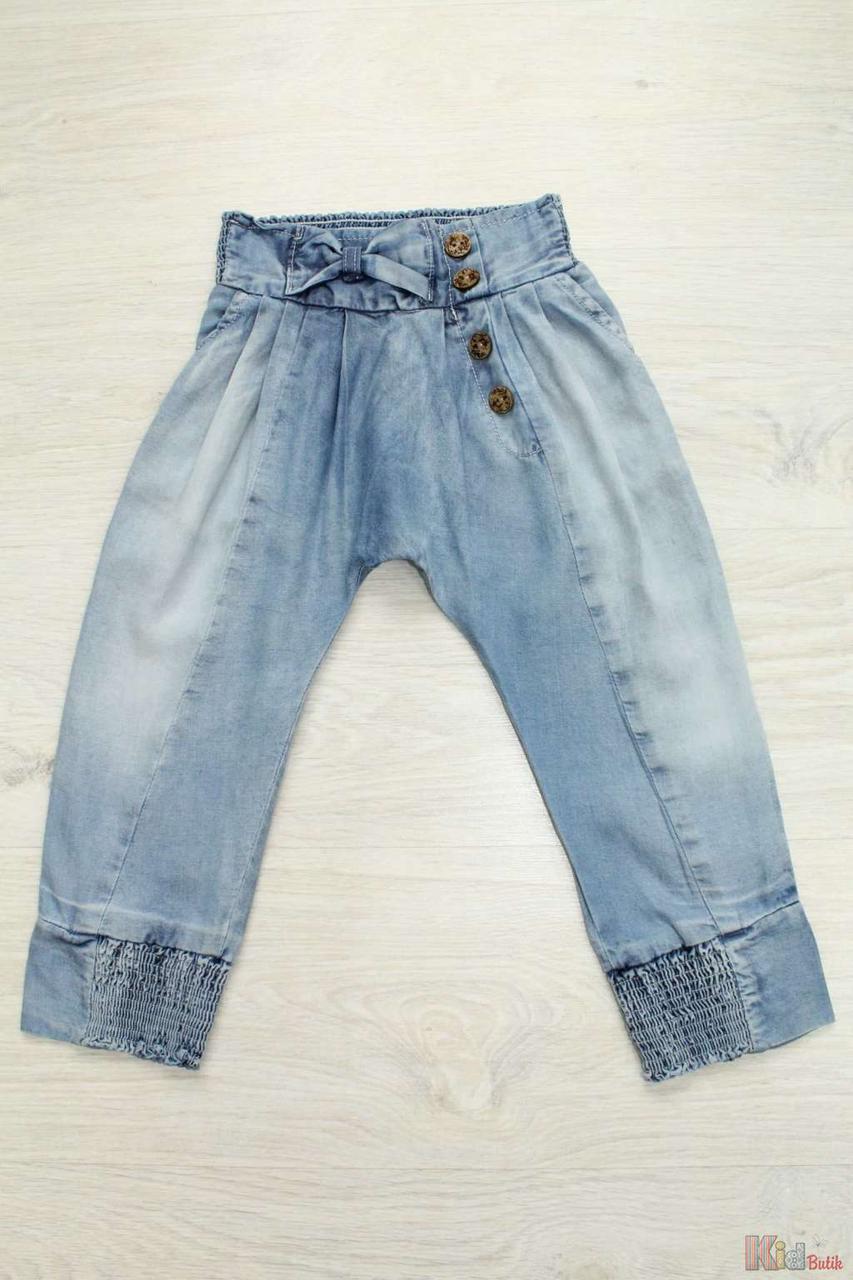 

Капри джинсовые для девочки (116 см.) A-yugi Jeans 2100000256556, Синий