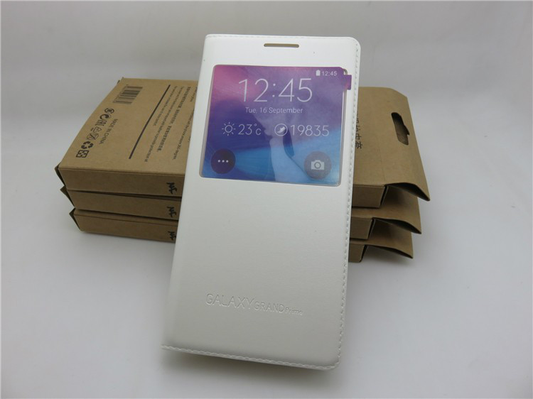 Чехол Samsung G530 / G531 / Galaxy Grand Prime книжка с окном белыйНет в наличии