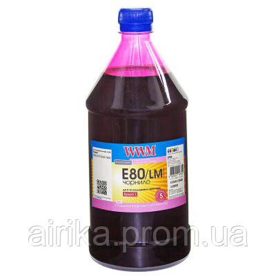 

Чернила WWM для Epson L800 1000г Light Magenta Водорастворимые (E80/LM-4) светостойкие