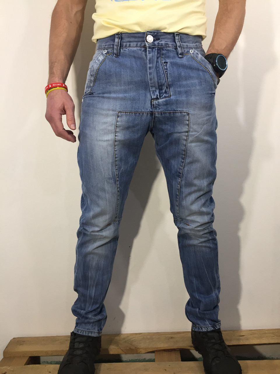 

Мужские джинсы INFOR'S HOMME DENIM оригинал 105462 голубые 28-29 29