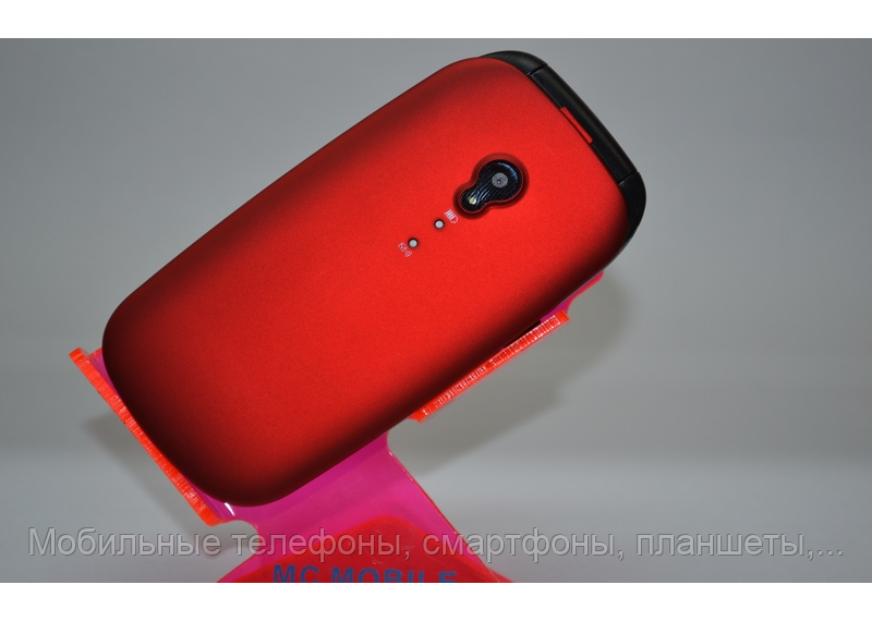 Телефон - раскладушка Samsung Galaxy G160 на 2 Sim красного черного золотого цвета