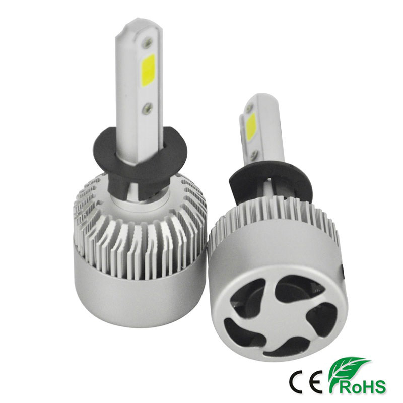 

Светодиодные автолампы H7 LED Epistar COB 8000Lm 36Watt Цоколи H1 H3 H7 H11 H27 9005 HB3 9006 HB4