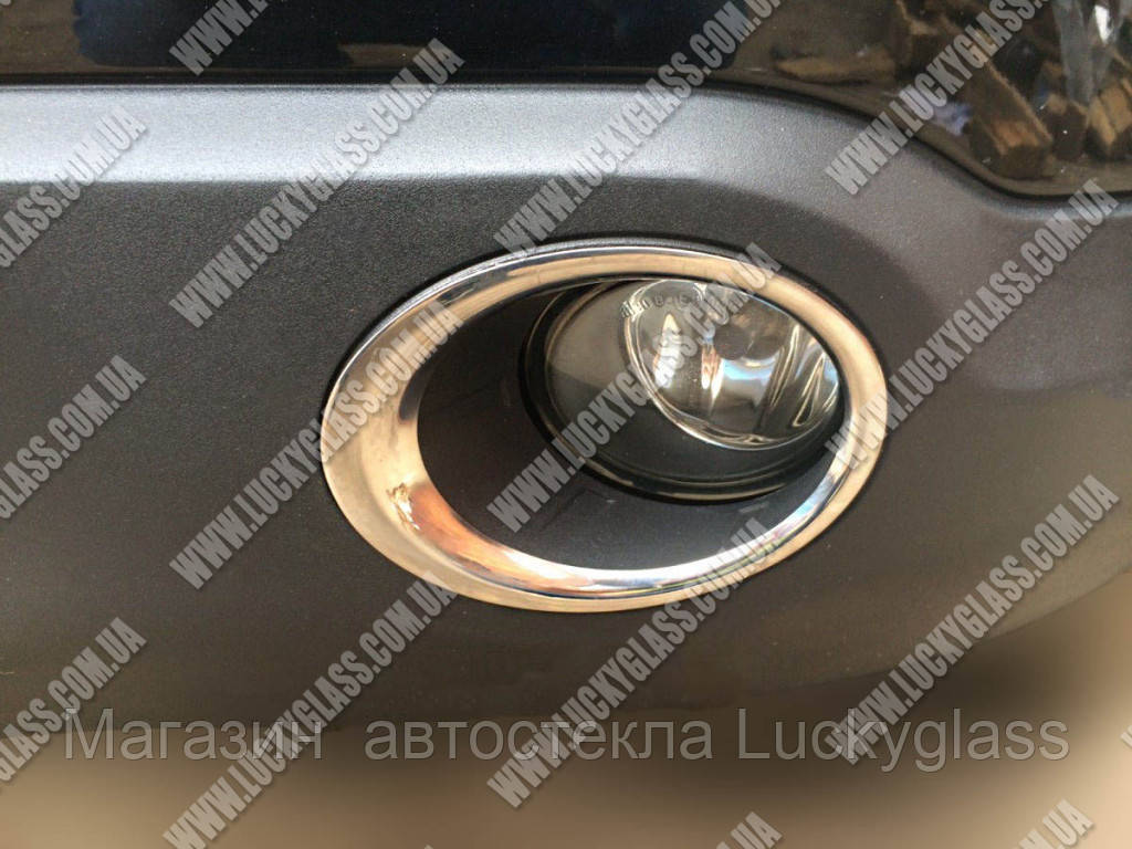 

Nissan Qashqai 2006-2010 обводка противотуманок (нерж. сталь)