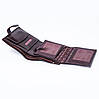 Мужской кошелек BUTUN 186-004-004 кожаный темно-коричневый , фото 4