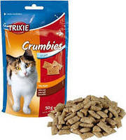 Trixie TX-4262 ласощі для кота Crumbies з солодом 50г, фото 2