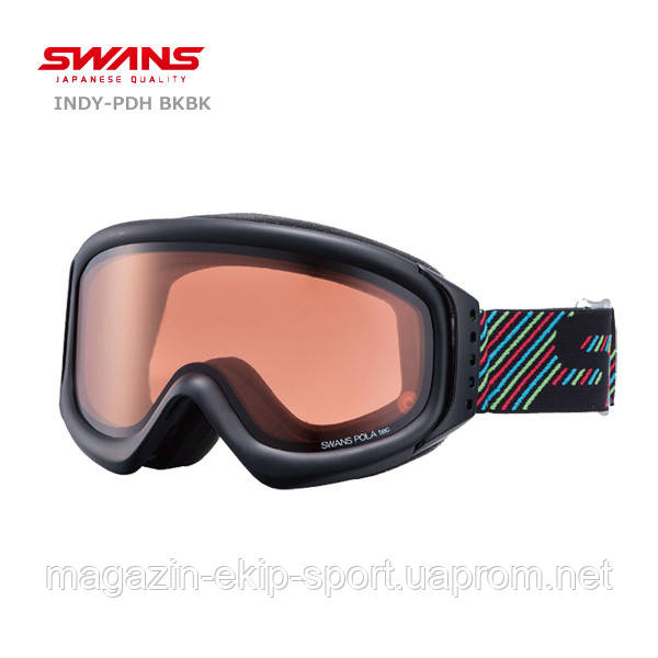 

Очки горнолыжные Swans Indy-PDH Black In14