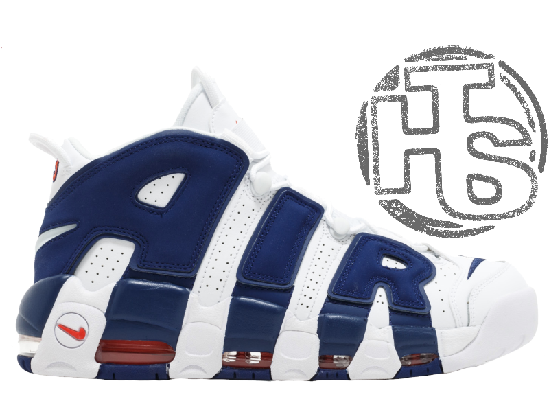 nike air more uptempo blue and white
