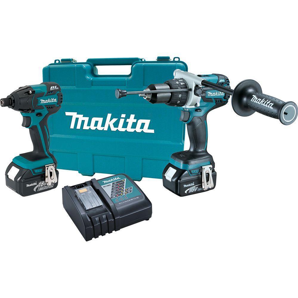 

Набор бесщеточных шуруповертов Makita XT257M 4.0 Ah 18V LXT